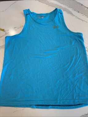 Under Armour turquoise Men's Athletic Tank